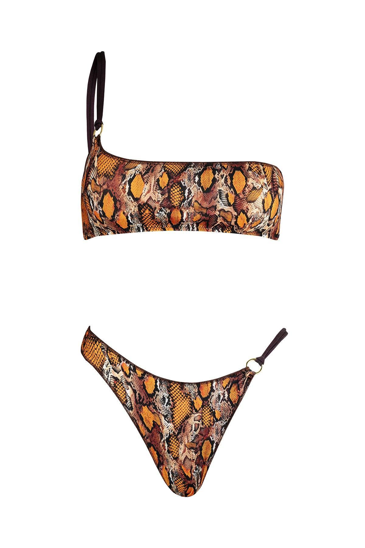 Barabella Tek Omuz Strablez  /   Üst QN-104-1