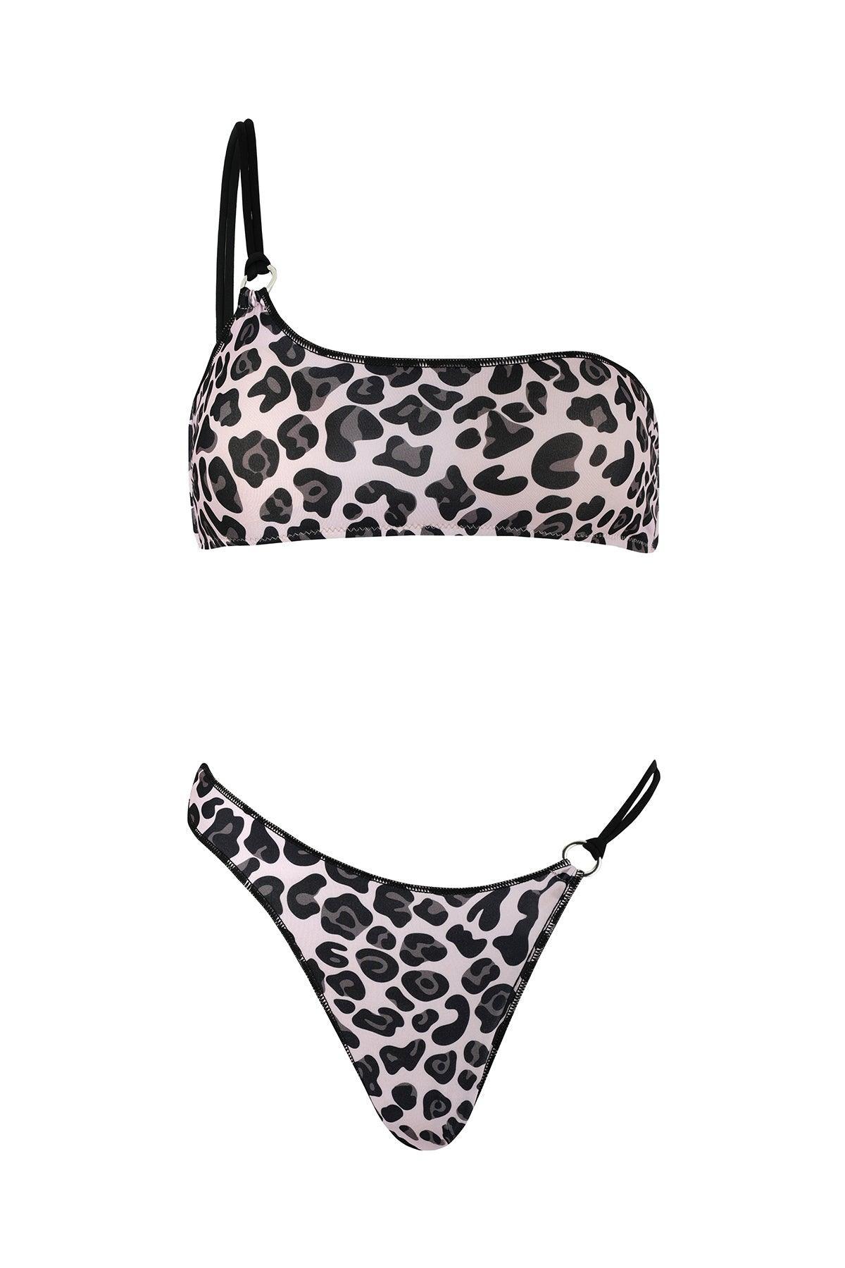 Barabella Tek Omuz Strablez  /   Üst QN-108-1