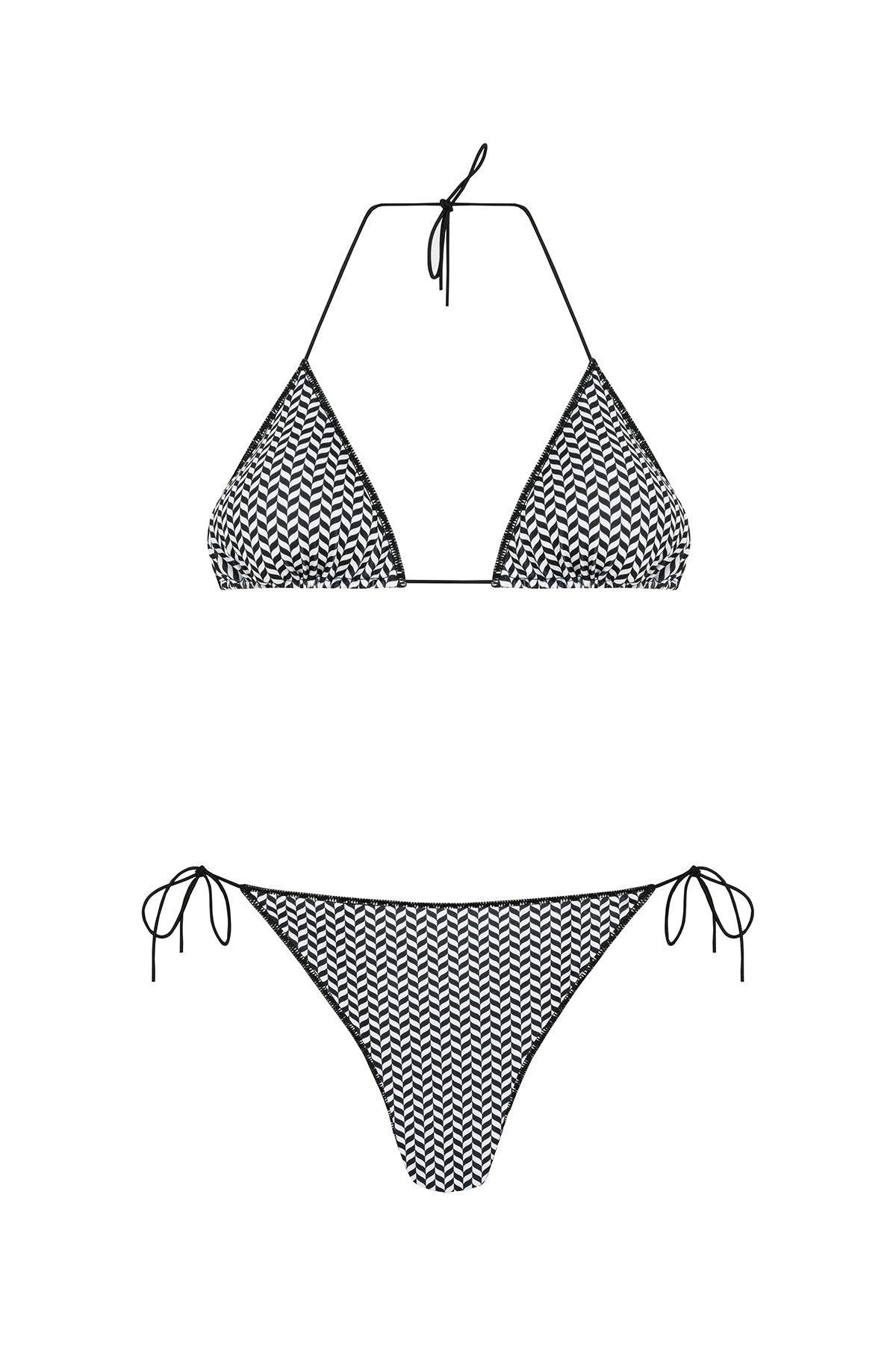 Bikinis en cuir véritable QN-155-1