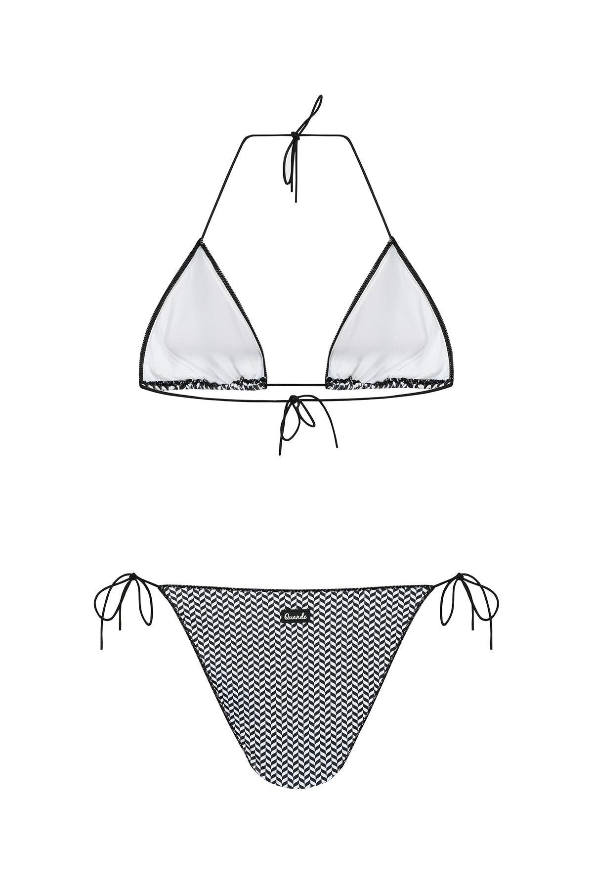 Bikinis en cuir véritable QN-155-1