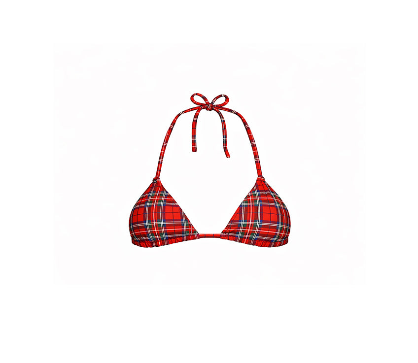 iskoç Üçgen Bikini Üst // QN-1004