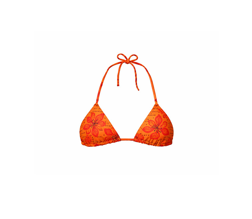 Oranj Üçgen Bikini Üst // QN-1005